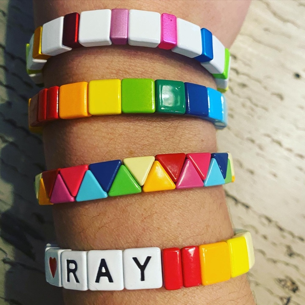 Customized tile bracelets - Picture 2 of 3